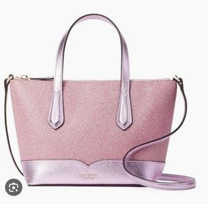 ♠️Kate Spade Lola Glitter Satchel Crossbody small♠️